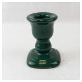Candlestick Holder - Green Ceramic Tall Taper Candle Stand