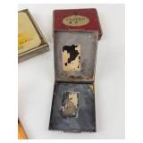 Camel Vintage Cigarette Tin Set - Craven A Virginia Tin, Copper Diamond Box, Turquoise Tin