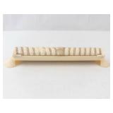 Speidel Seashell Watch Presentation Box - Vintage 1960s Art Deco Case for Watch & Band