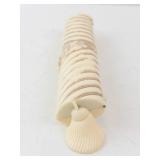 Speidel Seashell Watch Presentation Box - Vintage 1960s Art Deco Case for Watch & Band