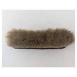 Sterling Silver Clothes Brush with Ornate Repoussé Floral Top - Victorian/Edwardian Era