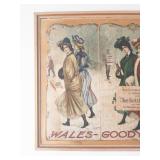 The Gotzian Shoe Advertising Print - Wales-Goodyear Rubbers, Framed Vintage Poster