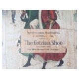 The Gotzian Shoe Advertising Print - Wales-Goodyear Rubbers, Framed Vintage Poster