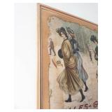 The Gotzian Shoe Advertising Print - Wales-Goodyear Rubbers, Framed Vintage Poster