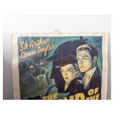 The Hound of the Baskervilles Movie Poster - Basil Rathbone & Nigel Bruce 27x40