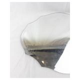 Vintage Wall Mirror - Scalloped Edge, Irregular Circular Design