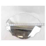 Vintage Wall Mirror - Scalloped Edge, Irregular Circular Design