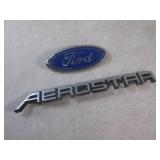 (EC1) Ford and Aerostar Emblems...
