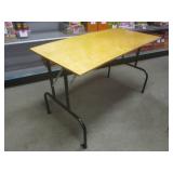 (RMC) Handmade Wood Top Portable Fo...