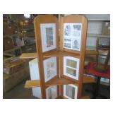 (EW1) Wood 5-Tier Picture Frame She...