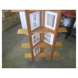 (EW1) Wood 5-Tier Picture Frame She...