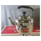 (EW6) 4 New Stainless Steel Kettles...