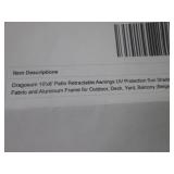 (BSB) 10 ft x 8 ft Patio Retractabl...