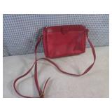 (H-1) Liz Claiborne Leather Handbag...