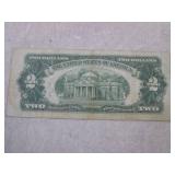 (CNTR) 1953 Red Seal $2 Bill...