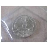 (CNTR) 1964-D Quarter - 90% Silver...