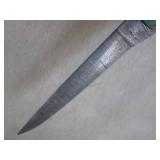 (CNTR) Hand Crafted 13.5" Damascus ...