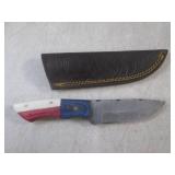 (CNTR) Hand Crafted 8" Damascus Ste...