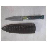 (CNTR) Hand Crafted 8.25" Damascus ...