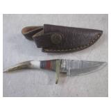 (CNTR) Hand Crafted 6.5" Damascus S...