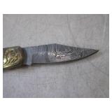 (CNTR) Hand Crafted 5.25" Damascus ...