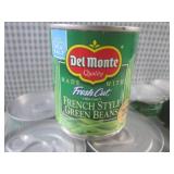 (B-3) 12 Cans of French Style Green...