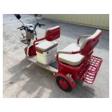 2025 SDLANCH Electric Tricycle Mini Golf Cart (IRGC40) - Red