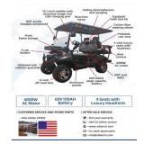 2025 SDLANCH 4-Person Golf Cart (SDLGC80)