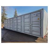 YLEU2525304 // 40 Ft High Cube Sea Container with 4 Sets of Side Doors (40HQ)