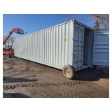 YLEU2525304 // 40 Ft High Cube Sea Container with 4 Sets of Side Doors (40HQ)