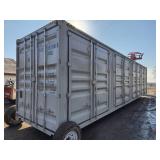 YLEU2525304 // 40 Ft High Cube Sea Container with 4 Sets of Side Doors (40HQ)