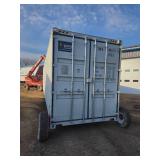 ZNCU4010115 // 40 Ft Shipping Container with 2 Side Doors, 40HC, Single Trip