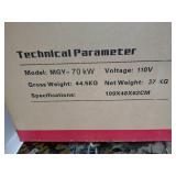 SDLANCH Multi-Fuel Forced Air Heater, 70kW (MGY-70)