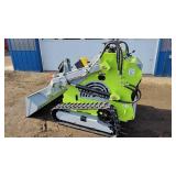 2025 ATSPOWER Mini Skid Steer Loader (ATS-T460) - Green