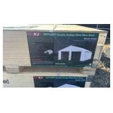 2025 K3325 Unused 33FTx25FT Double Garage Steel Barn