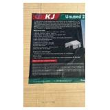 2025 K2223G Unused 23ftx22ft Double Garage Metal shed