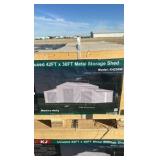 2025 K4230W Unused Unused 42FT x 30FT Metal Storage Shed