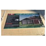 2025 K2223G Unused 23ftx22ft Double Garage Metal shed