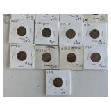 Lincoln Wheat and Memorial Cents