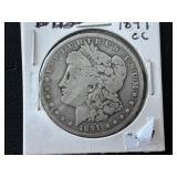 1891-CC Morgan Dollar