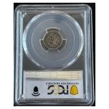 1853 Liberty Seated Half Dime PCGS VF Detail Arrow at Date