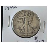 1942-S Walking Liberty Half Dollar