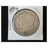 1891-O Morgan Dollar