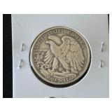 1943 Walking Liberty Half Dollar