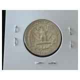 1964-D Washington Quarter Double D Mint Mark