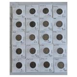 Jefferson Nickels Includes Silver War Nickels