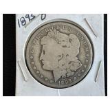 1893-O Morgan Dollar KEY DATE RARE Only 300,000 Minted