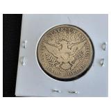 1909-S Barber Half Dollar