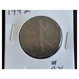 1942 Walking Liberty Half Dollar