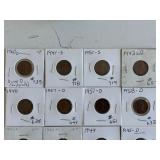 Lincoln Wheat and Memorial Cents